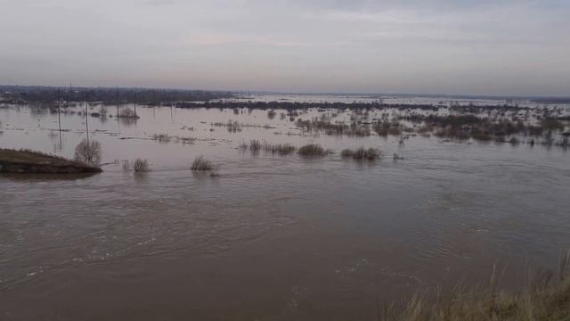 В Петропавловск пришла Большая вода 26.04.17г. смотреть онлайн