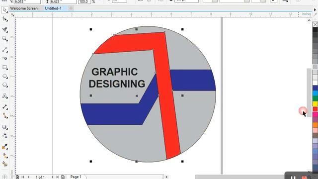 Logo Design in Corel Draw. Corel Draw Tutorial. #logo #logodesign #coreldraw смотреть онлайн