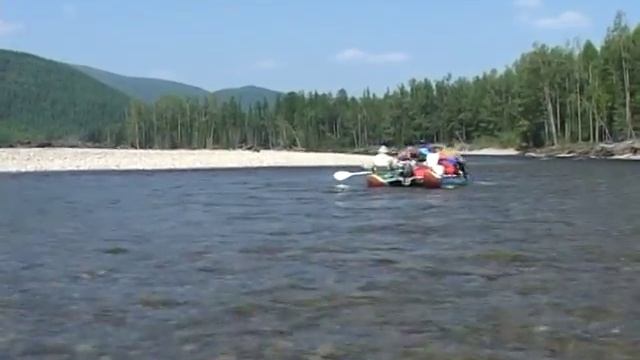 Рыбалка в Якутии, Учур, таймень 30кг, 2 часть смотреть онлайн