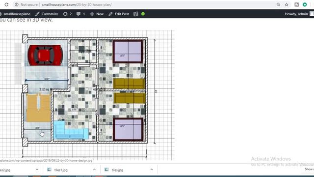 25 by 30 house plan with car parking,small house plan in 25 by 30, 25 by 30 sqrft home design смотреть онлайн