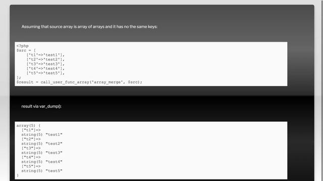 How to convert multi-dimensional array into single array using PHP? смотреть онлайн