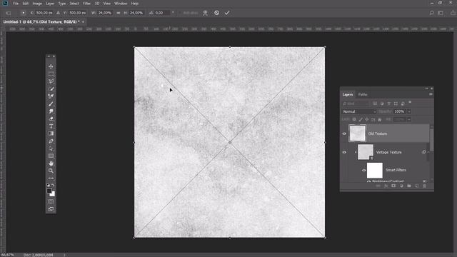 How to Make a Logo Look Vintage in Photoshop смотреть онлайн