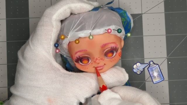 LOL OMG #Repaint || Sugar Heart Valentine's Day 2022 Collab || Ooak doll смотреть онлайн