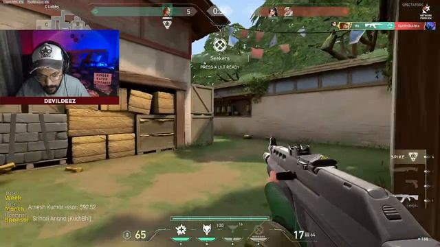 Rank Up to Diamond? | Valorant LIVE Stream INDIA with DEVILDEEZ | Rank Plat 3 смотреть онлайн