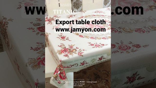 Export wholesale table cloth 2023 Jamyon New design printed plastic vinyl PVC table cover plastic смотреть онлайн