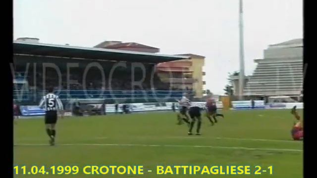 CROTONE - BATTIPAGLIESE 2-1 1998-99 C1 GIRONE B смотреть онлайн