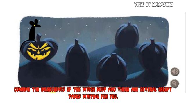 Halloween Witch (Halloween Hexe) - Halloween 2013 Google Doodle смотреть онлайн