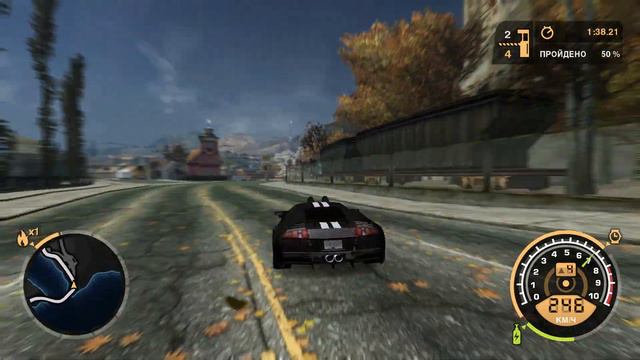 NFS Most Wanted HQ Контрольная Точка Ронни смотреть онлайн