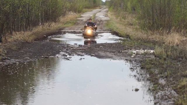 мотособака паксус 500 гранд 9л.с. с тележкой. смотреть онлайн