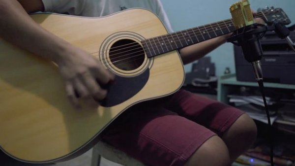 Cort Earth 70 OP Sound check/Demo (No audio enhancement)