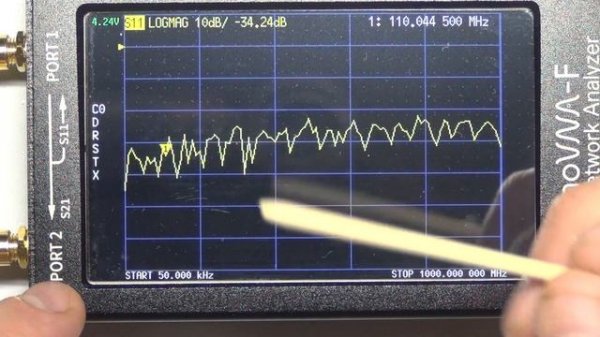 NanoVNA-F Урок 4 Практическая работа