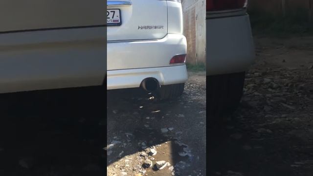 Тюнинг выхлопа Toyota Harrier 1mz-fe смотреть онлайн