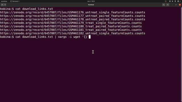 Linux for Bioinformatics How to Download Multiple Files with using XARGS смотреть онлайн