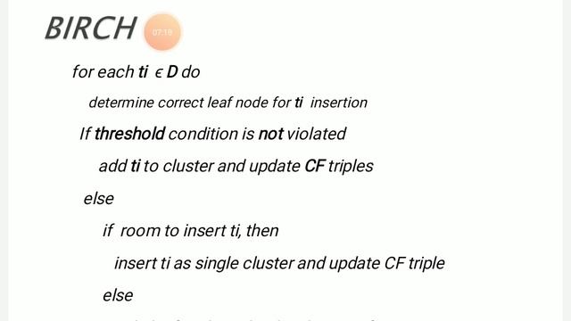 CS 402DM Mod6 Part2 BIRCH algoRITHM смотреть онлайн