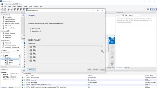 IMPORTACION y EXPORTACION MySQL Workbench a Excel y viceversa | by Cristian Cortes. смотреть онлайн