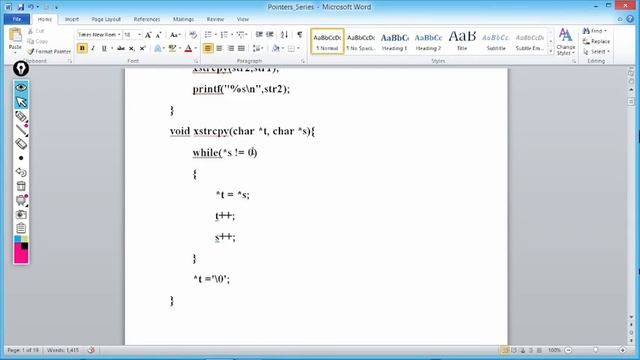 Pointers in C | Char Array | String Copy | C language | @dhanjaluk | 2022 #1 смотреть онлайн