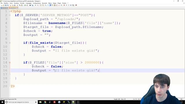 UPLOAD DI FILE SUL SITO WEB - Corso PHP #12 | Vita Da Founder смотреть онлайн