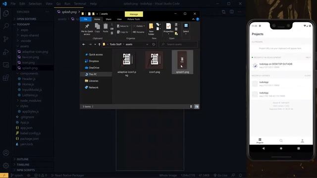 Adding React Native Expo Splash Screen and App Icon to Improve App User Experience смотреть онлайн