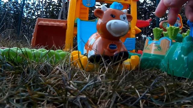 РАЗНОЦВЕТНЫЕ ЗВЕРЯТА - Кто пасется на лугу? смотреть онлайн