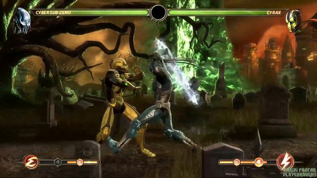 Mortal Kombat: Komplete Edition | Ladder Mode - Cyber Sub-Zero (Expert, No Round Losses) смотреть онлайн