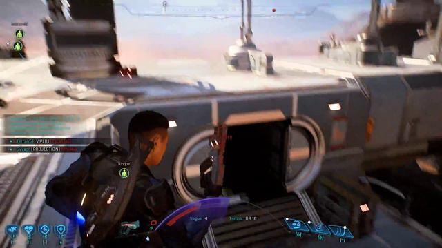 Mass Effect Andromeda multiplayer map: Firebase Sandstorm, 4K unlock fps смотреть онлайн