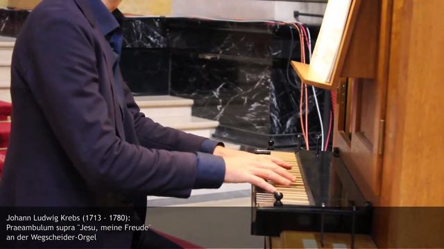 Andreas Sieling performs Johann Ludwig Krebs (1713 - 1780): Praeambulum supra: Jesu meine Freude смотреть онлайн
