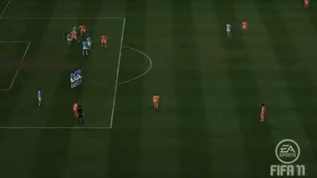 FIFA 11 - XAVI FREE KICK GOAL смотреть онлайн