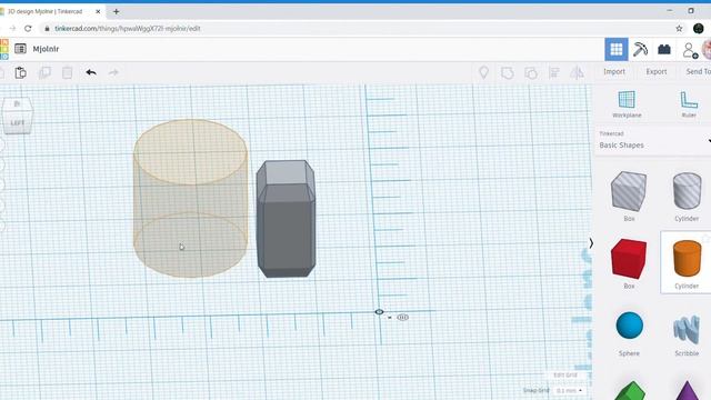 Designing Thor's Hammer Mjolnir In TinkerCAD | Tutorial | #thor #learning