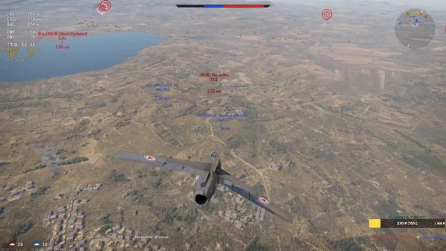 МиГ-15бис два боя - почувствуй разницу! WarThunder смотреть онлайн