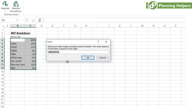 Waterfall Helper - Creating Waterfall Charts смотреть онлайн