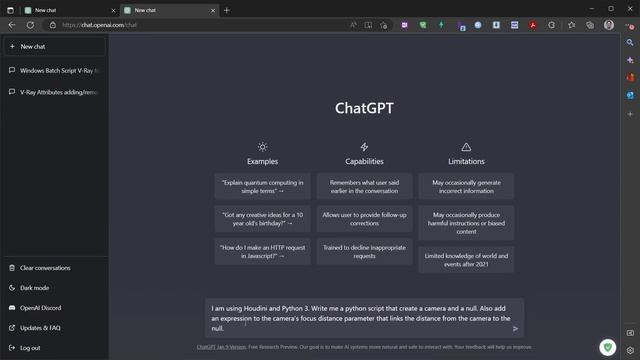 Using ChatGPT & OpenAI to Write Scripts In Maya, Houdini, and Windows смотреть онлайн