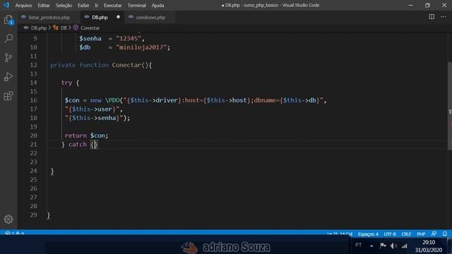 Curso PHP Básico - PDO Conexão com Banco de Dados 3 смотреть онлайн