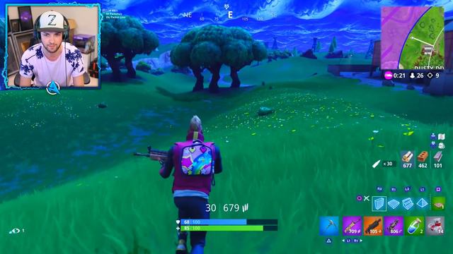 Ali-A *WINNING* SOLO vs SQUADS in Fortnite: Battle Royale! смотреть онлайн