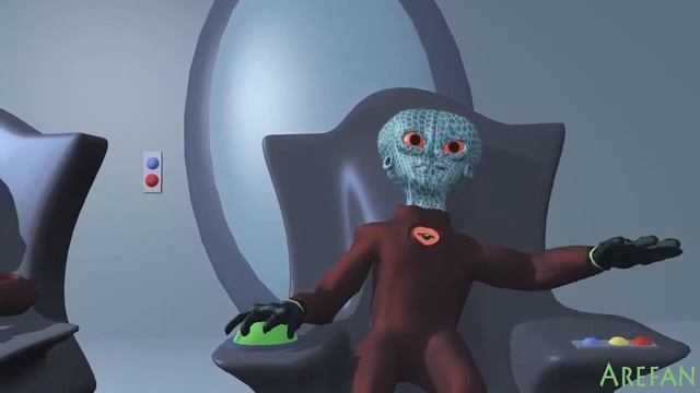 Пришельцы анимация из Blender смотреть онлайн