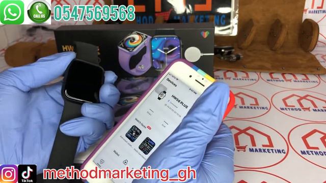HW56 Plus Smartwatch|How to connect Hw56 plus to your iPhone | Android Phones| BT calls | Music |HD смотреть онлайн