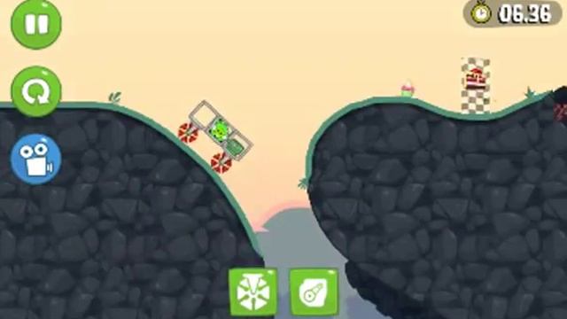Passando de fase. "Bad Piggies" смотреть онлайн