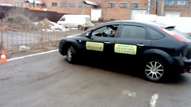 Внутренний экзамен на автодроме автошколы "ОРЛАН" п.Свердловский смотреть онлайн