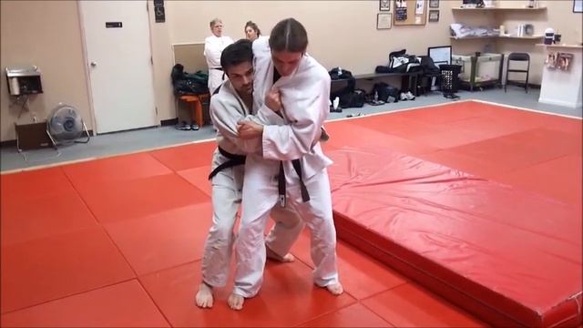 URA NAGE REAR THROW