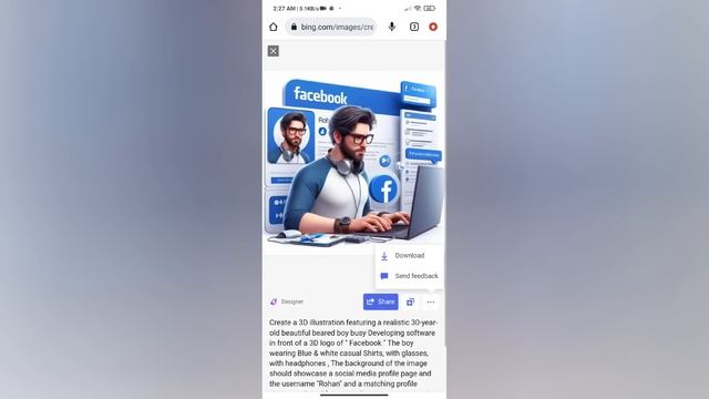 How to create Instagram Viral 3D Ai Social media Images | Bing image creator tutorial FREE | Bing a смотреть онлайн
