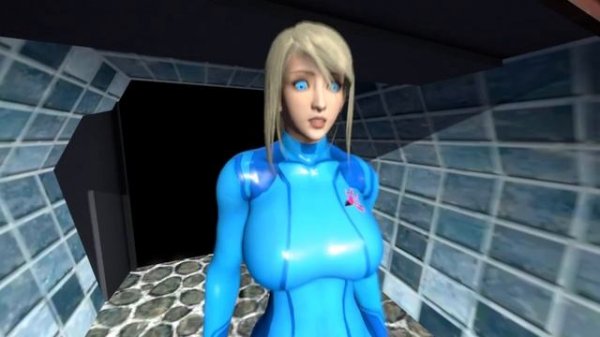 [SFM] A Tiny Brain Alien Takes Over Samus
