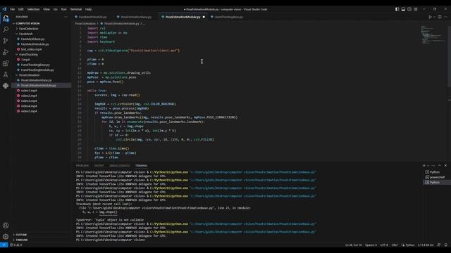 РАСПОЗНАВАНИЕ (оценка) ПОЗЫ на Python. Туториал. Продвинутый уровень. 2023 смотреть онлайн