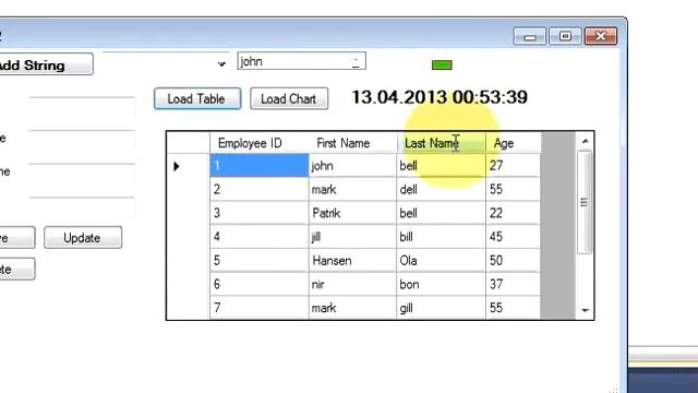 C# Tutorial 21 Display selected row from datagridview to TextBox in C# смотреть онлайн