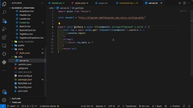 Frontend Creation with Next.js 13 - Part 12 (Add Comment) - Personal Blog Project смотреть онлайн