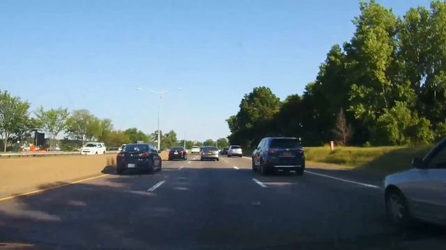 Driving from Manhattan to Long Island, New York смотреть онлайн