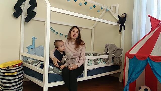 Видеоотзыв о детской кроватке Домик смотреть онлайн