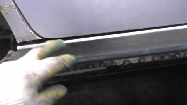 Hyundai Accent замена порогов и арок задних крыльев ч.1 смотреть онлайн