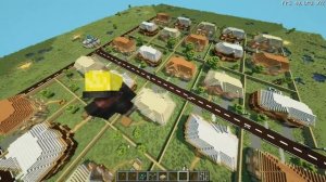 Город в Майнкрафт #03 - Построили Пляж | Строим город в Майнкрафт