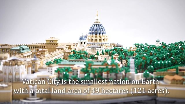 VATICAN CITY | Historical Diorama | 67,000 LEGO BRICKS смотреть онлайн
