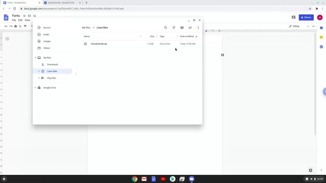 How to install custom fonts on a Chromebook for Linux Applications смотреть онлайн