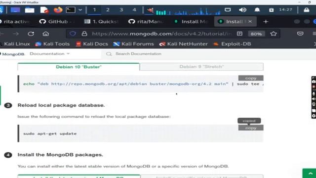 How to install #mongodb in #kalilinux #offensive #blueteam #database смотреть онлайн